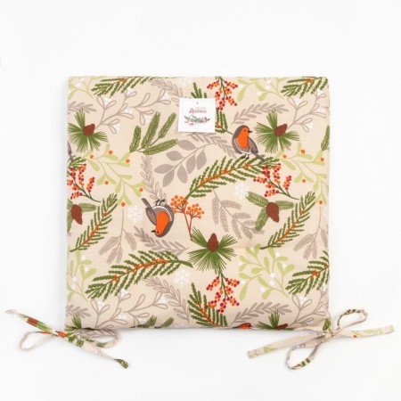 Siddle on the chair "Bullfinch" 42x42 cm, 100% cotton, mobbled 164 g/m2-3