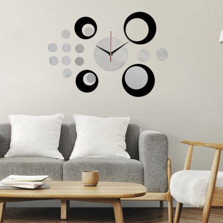Watching interior, 3D "Illusion", silent, sticker, D-15 cm-1