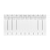 Bimetallic radiator Stout Space 350, 350 x 90 mm, 10 sections