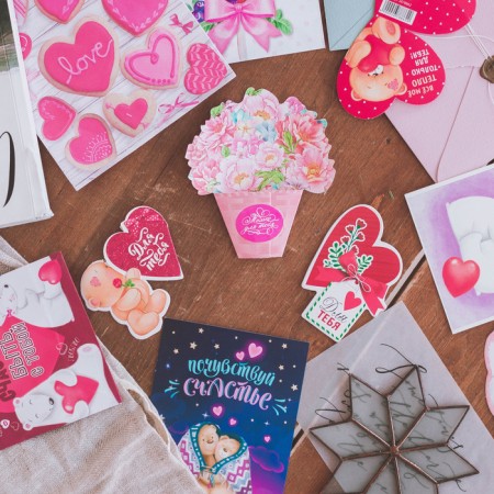 Congratulatory card "only for you" 8 x 9 cm-2