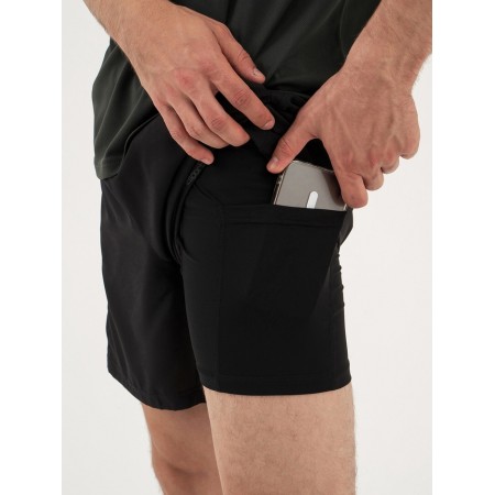 Men's shorts Resport, p. 48, black color, with bicycles-2