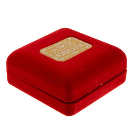 Jubilee medal in the velvet box “For the capture of the anniversary 60”, D = 6.5 cm.-4