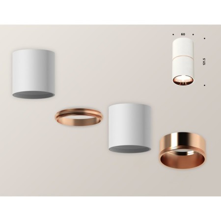 Ambrella Light, XS6301083, MR16 GU5.3 LED 10 watts lamp, white sand, pink gold color-1
