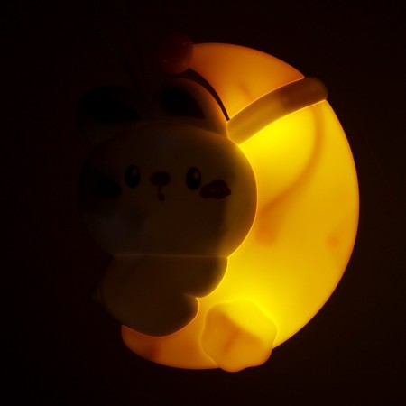 Baby nightlight “Sweet bunny”, light effects-8