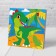 Picture on numbers for children "Dino in the Tropics", 15 x 15 cm