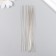 Needles for beads metal thin set 30 pcs Ø 0.6x120 mm