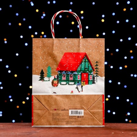 Gift Crafts "New Year's Courtyard" 26 x 32 x 12 cm-1