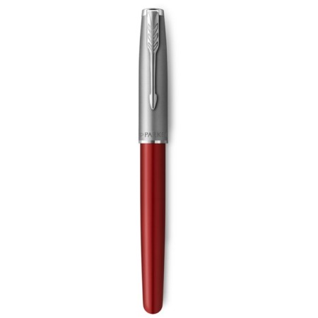 Parker Sonnet Sand Blasted Metal & Red Lacquer, 0.8mm, Chern, Data/UP 2146770-3