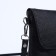 Bag-clate on magnet, long belt, black color