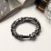 Hair elastic band "Anet" Classic Cage, 5 cm, mix