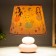 Princess's table lamp E14 15W white-pink Risalux