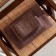 Tmachry Lovelife "Plain" 50*90 cm, col. cappuccino, 100% cotton, 450 g/m2