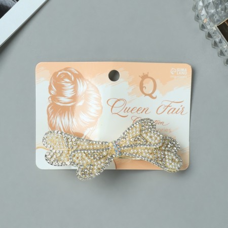 Clothing machine for hair "Libya" triple bow, 8.5 cm-2