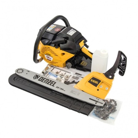 Chain Denzel DGS-5820, 4.15 hp, tire 500 mm, step 0.325 ", 76 links, groove 1.3 mm-8