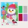 Set for creativity. Application "Snowman" 4 centers, 200 elements
