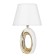 Catherine desktop E14 40W white-gold 25x25x40 cm Risalux