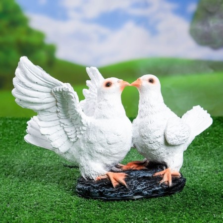 Garden figure "Two pigeons" 20x32x21cm