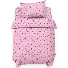 Комплект постельного белья LoveLife "Звезды" 112*143 см, 60*120+20 см, 40*60 см, сатин, 100% хлопок