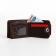 Male purse on a magnet, department for bills, for maps, brown color