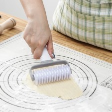 Victory Dilan's dough roller, 20 × 12 cm, white color