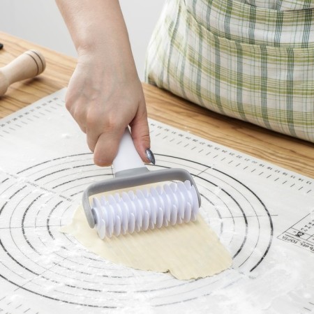 Victory Dilan's dough roller, 20 × 12 cm, white color