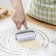 Victory Dilan's dough roller, 20 × 12 cm, white color