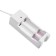 Charger Luazon UC-26, for 2 batteries. AA or AAA, USB, charge current 250 mA, white