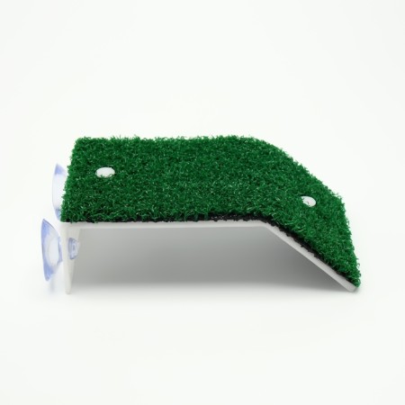 Bridge for turtles is small, on suction cups, 14 x 7.8 x 4.8 cm-2