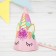 Festive cap unicorn "Tenderness", 16cm