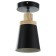 Spot "buzz" E27 40W black 15x15x28 cm
