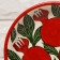 The plate of the Rishtan ceramics "Grenades", flat, 15 cm,