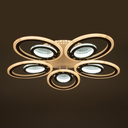 Causteen from the remote control 1911/5wt LED 160W Dimmer white 68x68x8.5 cm Bayerlux-10