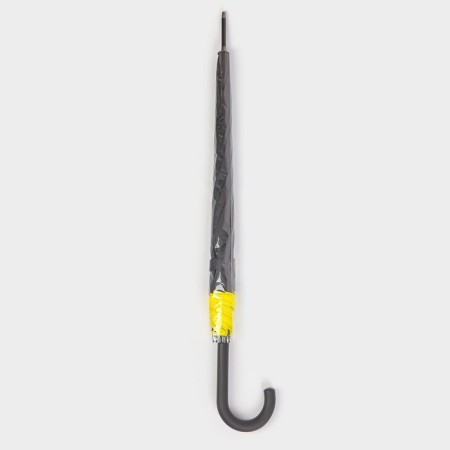 Umbrella - a semiautomatic “Kant” cane, Eponge, 8 spokes, r = 51 cm, black/yellow color-10