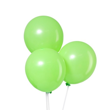 Latex ball 12 ", pastel, set 50 pcs., Salad color