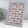 Photo frame plastic 20x25 cm "Elegy Lilac" Silver Inner stroke 27.2x22.2 cm