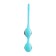 Vaginal balls L’Eroina by Toyfa Futa, silicone, blue color, 11 cm