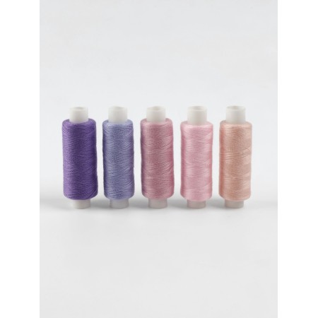 Set of thread "Lilac mood", 40s/2, 200 m, 5 pcs-1