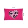 Decorative panel with photo printing "Heart", horizontal, size 100x150 cm