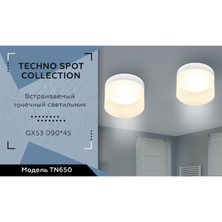 Lamp built -in spot Ambrella Techno Spot GX Tech TN650, GX53, color white sand-2