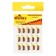 Mormyshka Wolfram Marlin’s Book, 3 mm, 1.5 g, black + cheese cube, 15 pcs.