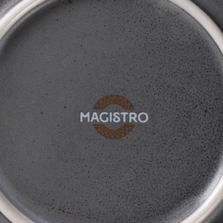 Porcelain dining porcelain Magistro Urban, D = 22.5 cm, color gray color-4