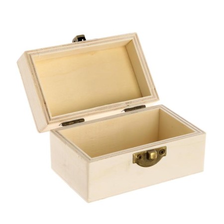 Casket Wood for Love painting 6x10x4.7 cm-6