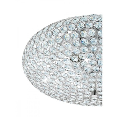 Clemente chandelier, 3x60W E27, chromium color-3
