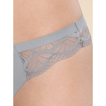 Women's panties, size 48, gray color-2