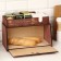 Bread a wooden bread with a stand under the spices "Paris", 35.6 x 20.4 x 24.8 cm, wenge