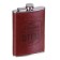 Flask for alcohol and water, 270 ml, "father", stainless steel, gift, army, 9 oz