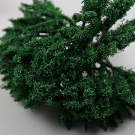Artificial plant for creativity plastic "Green Treage" 9 cm-3