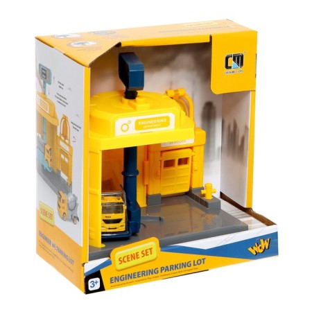 Parking "Building Elevation", with a lifting, the machine drops off the button, the bell calls, mix-13