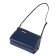 Messenger bag, valve department, blue color 26x10x17cm