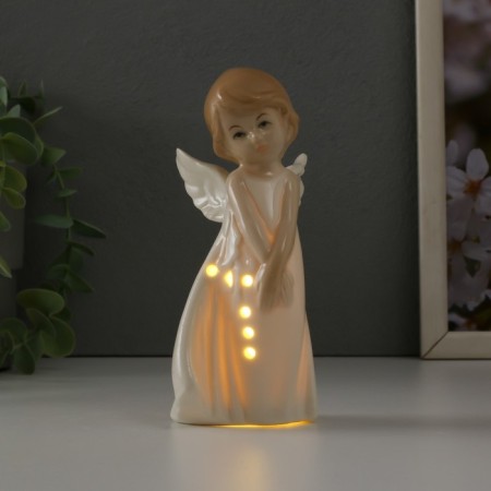 Souvenir Ceramics Light "Girl-Angel Model" 6x6.5x13.5 cm-1